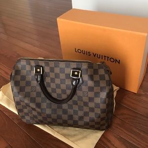 LOUIS VUITTON Damier Ebene - Speedy 30